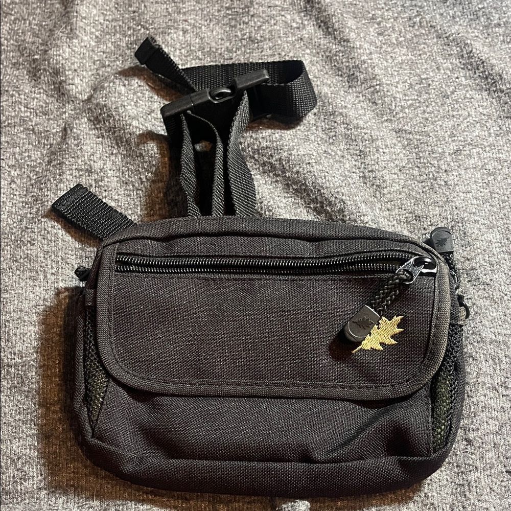 Black Men's waist pouch